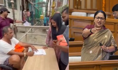 कच्छा-बनियान में फॉर्म साइन करते दिखे AAP विधायक, CM रेखा गुप्ता ने विधानसभा में जमकर लगाई फटकार
