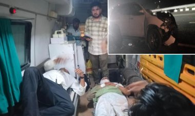 ग्लोबल भारत टीवी के Editor-in-Chief संदीप शर्मा सड़क हादसे में घायल