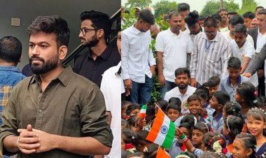 स्वतंत्रता दिवस के अवसर पर सीजेपी संस्थापक अभीजित दिपके ने अपने गांव से नया अभीयान  शुरू  किया
