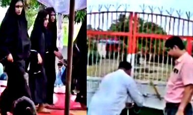 गोंडा में बुर्का विवाद पर बड़ा एक्शन, हिंदू छात्राओं से डांस कराने वाला स्कूल सील