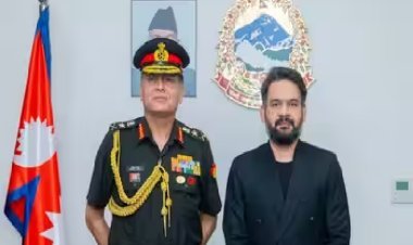 सीमा विवाद के बीच नेपाल में भारतीय सेना प्रमुख, पीएम बालेन्द्र शाह से मुलाकात; रक्षा सहयोग पर हुई चर्चा