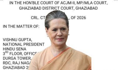 सोनिया गांधी की मुश्किलें बढ़ीं! वंदे मातरम विवाद में हिन्दू सेना के अध्यक्ष ने दाखिल की याचिका