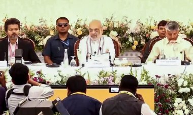शाह की बैठक में साउथ का 'शक्ति प्रदर्शन', एक मंच पर थलपति विजय, डीके शिवकुमार और चंद्रबाबू नायडू