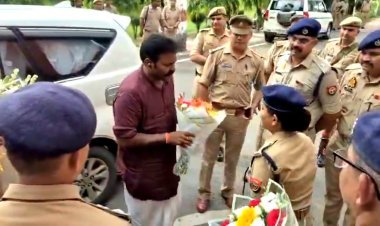 कौन है IPS बीबी जीटीएस मूर्ति,  धोती-कुर्ती में चार्ज लेने पहुंचे, खास अंदाज की चर्चा