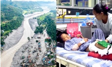 नेपाल बाढ़ के चार दिन बाद मां से मिला 8 साल का बेटा, स्कूल तबाह होने के बाद पेड़ पर चढ़कर बचाई थी जान