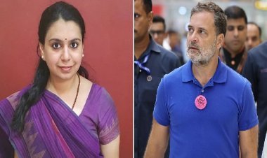 ''राहुल गांधी से मुलाकात के बाद इस्तीफा? IAS दिव्या मित्तल पर भाजपा नेता का सनसनीखेज दावा