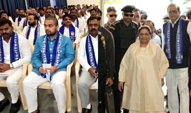 2027 के लिए मायावती का बड़ा दांव! उमाशंकर के बेटे युकेश की एंट्री, 2007 मॉडल बनेगा चुनावी हथियार, आकाश आनंद गायब