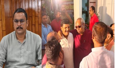 निषाद पार्टी के 4 विधायकों पर संजय निषाद भड़के, पार्टी का नाम- झंडा गायब, मोदी- शाह -योगी की तस्वीरें