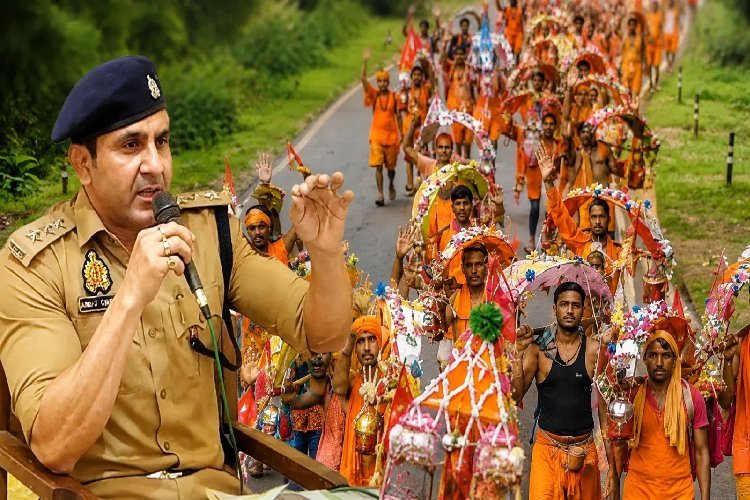 सड़क पर नमाज और कांवड़ यात्रा पर ASP अनुज चौधरी का बयान वायरल