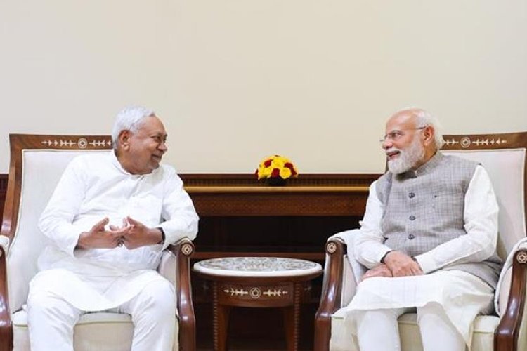 बांकीपुर हार के एक दिन बाद दिल्ली में हलचल, PM मोदी से मिले नीतीश कुमार, साथ में थे केंद्रीय मंत्री और जदयू के टॉप लीडर
