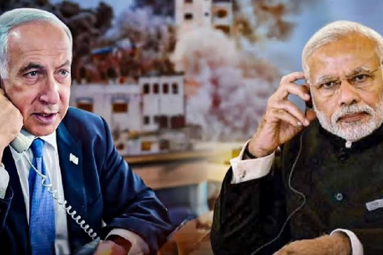 इजरायल के पीएम नेतन्याहू ने अचानक मोदी को मिलाया फोन! पश्चिम एशिया के संकट पर हुई खास बातचीत