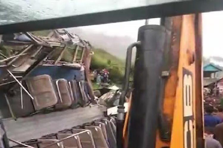 हिमाचल के चंबा में दिल दहला देने वाला हादसा: निजी बस पहाड़ी मोड़ पर फिसली, 7 की मौत, 11 घायल