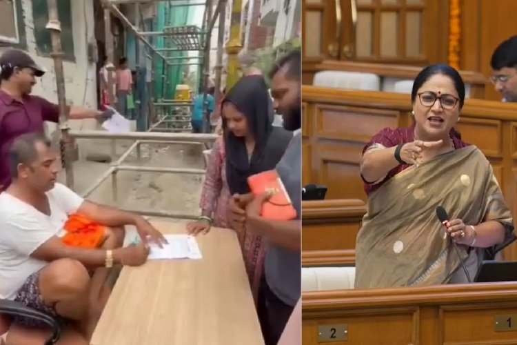 कच्छा-बनियान में फॉर्म साइन करते दिखे AAP विधायक, CM रेखा गुप्ता ने विधानसभा में जमकर लगाई फटकार