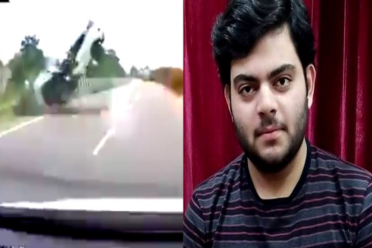 जिस हादसे में हुई अतीक के बेटे अबान की मौत, उसका वीडियो देखकर दहल जाएंगे! तेज रफ्तार कार का खौफनाक अंत