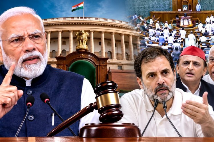 हंगामे में संसद, धड़ाधड़ 19 बिल पास! FCRA और परिसीमन पर अभी भी सस्पेंस, आखिरी दिन भयंकर हंगामे का आसार