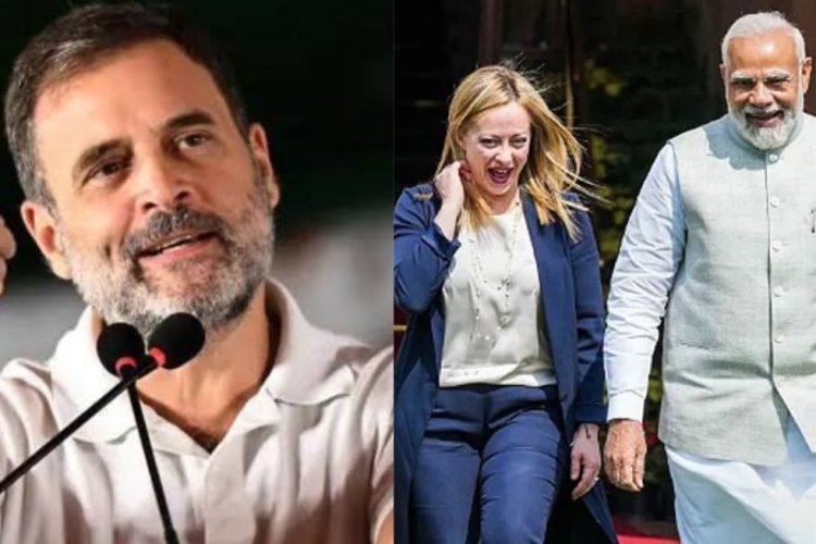 राहुल गांधी के मेलोनी वाले बयान पर बीजेपी का पलटवार, राहुल गांधी को बताया फेल स्टैंड-अप कॉमेडियन