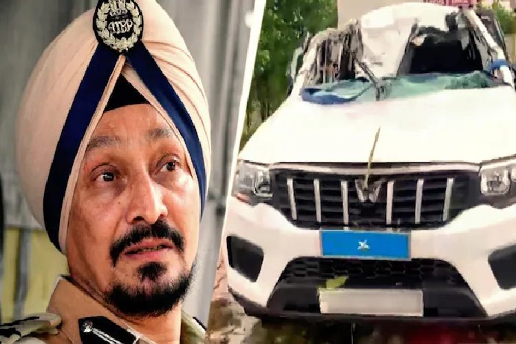 दुखद सड़क हादसा: ITBP DIG और ड्राइवर की मौत, SUV ने डिवाइडर पार कर मारी टक्कर