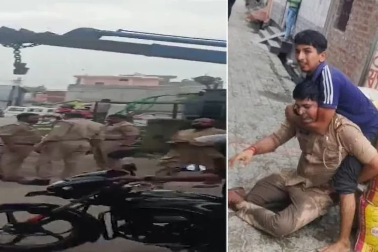 लखनऊ के बुद्धेश्वर में नगर निगम व पुलिस टीम पर खूनी हमला: दारोगा का दबाया गला, जंजीर से फोड़ा सिर; 4 गाड़ियां तोड़ीं, 2 महिलाएं गिरफ्तार