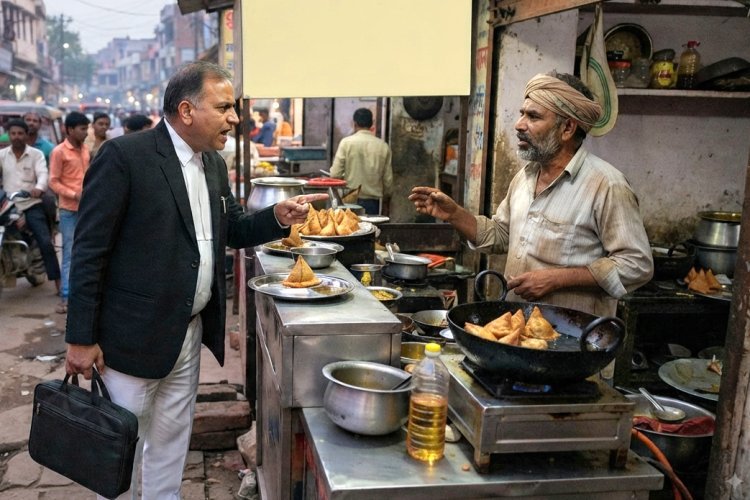 कलेक्टर हो क्या? जो गर्म समोसे दें... दो गर्म समोसे की लड़ाई कोर्ट पहुंची, 5 महीने बाद 5 लोगों पर FIR!
