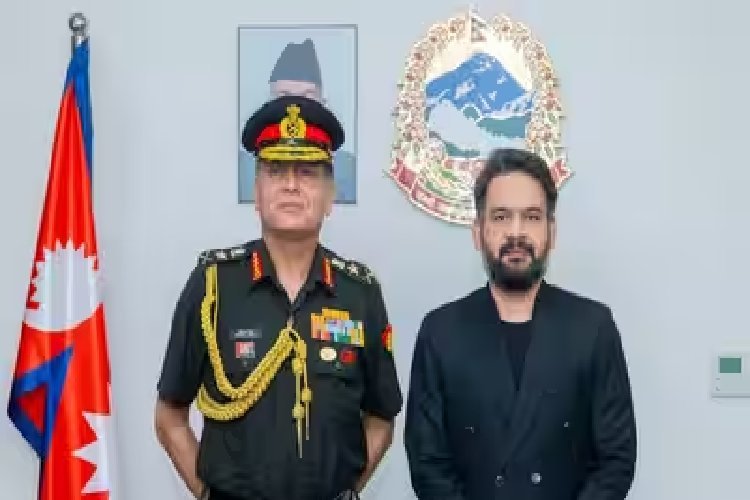 सीमा विवाद के बीच नेपाल में भारतीय सेना प्रमुख, पीएम बालेन्द्र शाह से मुलाकात; रक्षा सहयोग पर हुई चर्चा