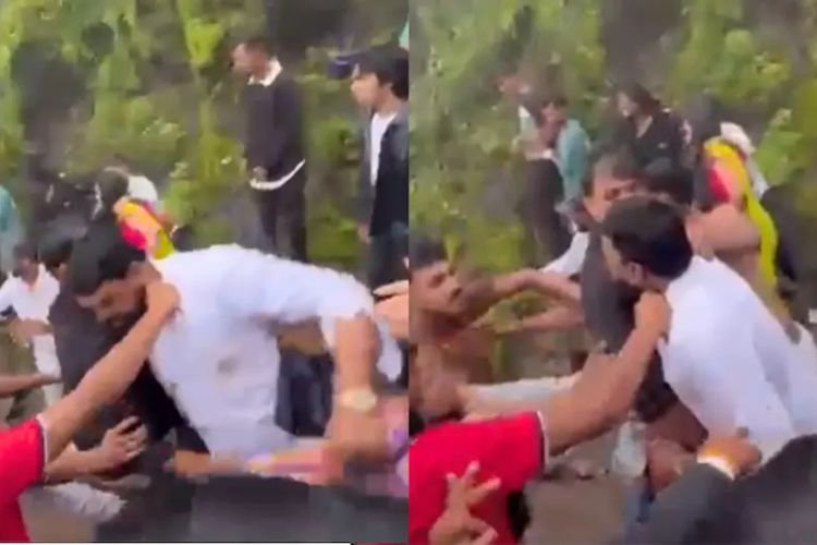 Pune Sinhagad Fort Clash: सिंहगढ़ किले पर हाफ पैंट पहनने पर विवाद, पर्यटकों से मारपीट का वीडियो वायरल