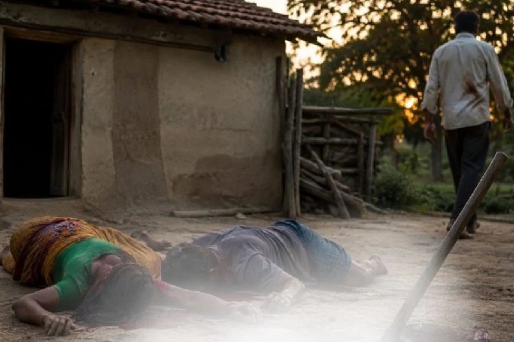 सरगुजा में हैरान करने वाला कांड: पति ने पत्नी और आशिक को फावड़े से मार डाला, आपत्तिजनक हालत में पकड़ा तो उबल पड़ा गुस्सा