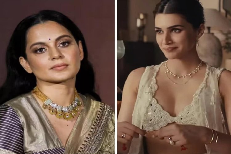 ''बिकिनी में भाई को राखी...'' कृति सेनन के रक्षाबंधन ऐड पर भड़कीं कंगना रनौत, कहा- जानबूझकर क्रीपी बनाया गया