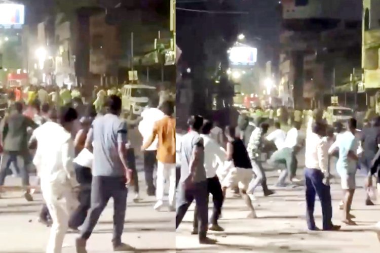 गाय पर सोहेल की आपत्तिजनक टिप्पणी से भड़का विवाद, आमने-सामने आए दो समुदाय, जमकर पथराव, फोड़े पटाखें, पुलिस ने छोड़े आंसू गैस