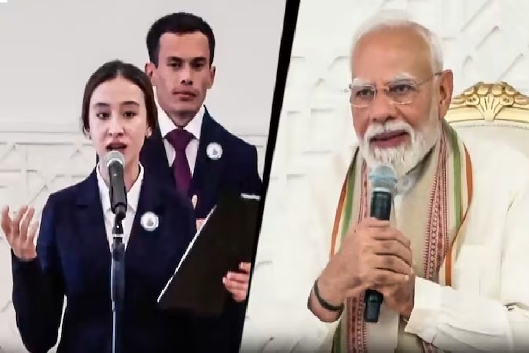 उज्बेक छात्रों ने हिंदी में सुनाईं पीएम मोदी की कविताएं, भावुक हो गए प्रधानमंत्री