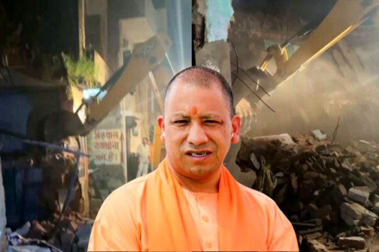 कौशांबी ब्लास्ट में 11 मौतों के बाद बुलडोजर एक्शन, आदिल के गोदाम पर चला योगी का बुलडोजर, एनएसए की तैयारी
