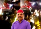 गणेश विसर्जन में बवाल! सपा सांसद पप्पू निषाद की गाड़ी घेरकर पथराव, डीजे रोकने पर बढ़ा था विवाद