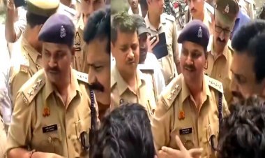 बना लो वीडियो, अखिलेश यादव को दे देना... मूंछों पर ताव देते प्रदर्शनकारियों से बोले सीओ अशोक कुमार सिंह