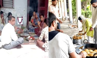कुत्ते की तेरहवीं में उमड़ा हुजूम, हलवाई ने बनाया खाना, बांटे बूंदी के लड्डू, पूरा इंतजाम देख रह जाएंगे दंग