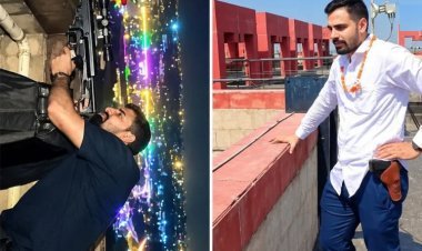 ब्रिक्स समिट में होटल की छत पर स्नाइपर गन तानकर रील बना रहा था दिल्ली पुलिस का जवान, सुरक्षा से खिलवाड़ पड़ा भारी; अब हुआ एक्शन