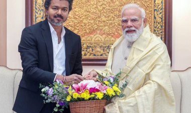 पुरानी तस्वीर, नई सियासी हलचल! पीएम मोदी को विजय की बधाई ने बढ़ाया सस्पेंस, जानिए तारीफ के पीछे क्या है चुनावी खेल?