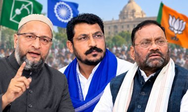 यूपी में 2027 से पहले बड़ा सियासी बवंडर! ओवैसी- चंद्रशेखर- स्वामी प्रसाद मौर्य मिलकर बनाएंगे तीसरा मोर्चा?