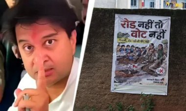 ‘रोड नहीं तो वोट नहीं’! सिंधिया का काफिला रोका, मंत्री का जवाब वायरल