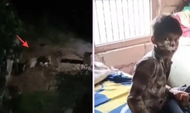 तेंदुए से भिड़ गया 10 साल का अंश! जख्मी होने के बावजूद गला दबोचे रखा, आदमखोर को भागना पड़ा