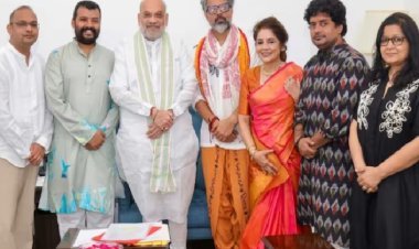हनुमान अंश की टीम पहुंची अमित शाह के आवास! 300 करोड़ पार कर चुकी फिल्म की मेकर्स से गृह मंत्री ने की मुलाकात