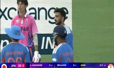 भारत vs जापान: मैदान पर हाई-वोल्टेज ड्रामा! कप्तान श्रेयस अय्यर अंपायर से भिड़े, वाइड का फैसला बदला