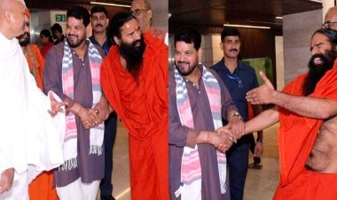 कभी ‘नकली घी’ तो कभी ‘कनाडा का कचरा’, अब बाबा रामदेव से ऐसे मिले बृजभूषण, खत्म हुआ विवाद