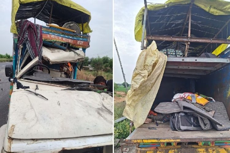 खाटू श्याम से लौट रहे श्रद्धालुओं पर टूटा कहर: KMP एक्सप्रेसवे पर भीषण हादसा, 6 की मौत-14 घायल
