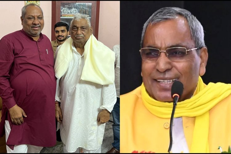 बीजेपी के साथी, सपा नेता से मुलाकात! संजय निषाद के बाद  ओपी राजभर करेंगे माता प्रसाद पांडेय से मुलाकात, समझे सियासी गणित?