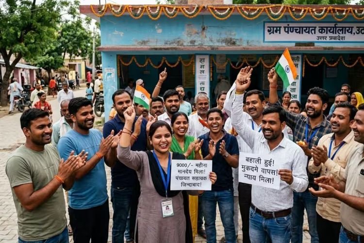 योगी सरकार का बड़ा फैसला: पंचायत सहायकों को मिलेंगे 9000 रुपए महीना, वापस होंगे मुकदमे, हटाए गए सहायक होंगे बहाल