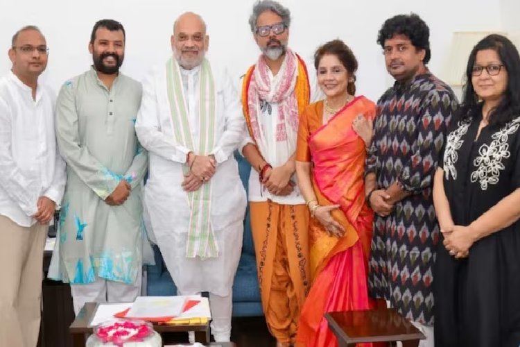 हनुमान अंश की टीम पहुंची अमित शाह के आवास! 300 करोड़ पार कर चुकी फिल्म की मेकर्स से गृह मंत्री ने की मुलाकात