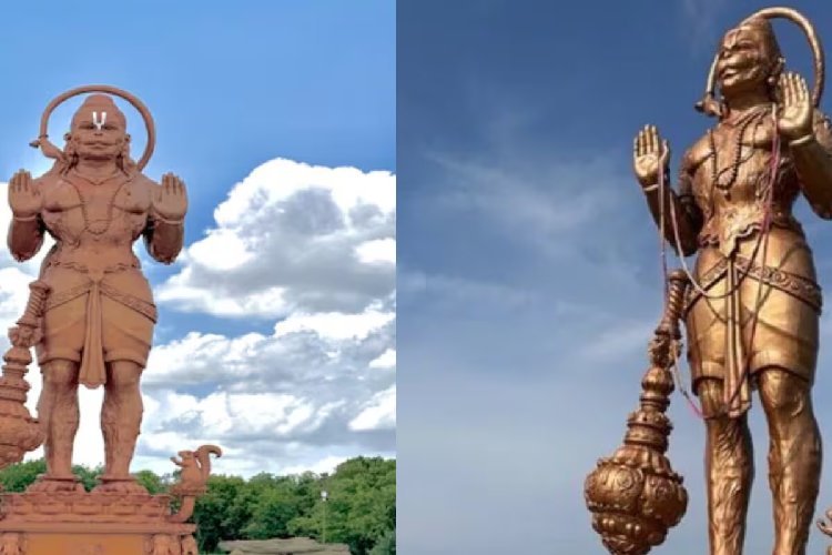अमेरिकी मिडटर्म से पहले टेक्सास में हनुमान जी की 90 फीट मूर्ति पर सियासी जंग! ''जीतते ही गिरा देंगे'' की धमकी से गरमाया विवाद