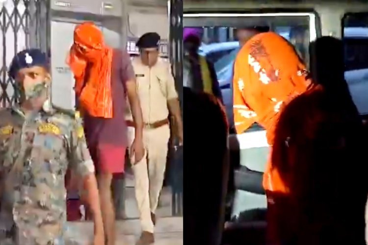पेशी के बीच अचानक फूटा गुस्सा! जमुई कांड के आरोपी हरेराम यादव को वकील ने जड़ दिया थप्पड़