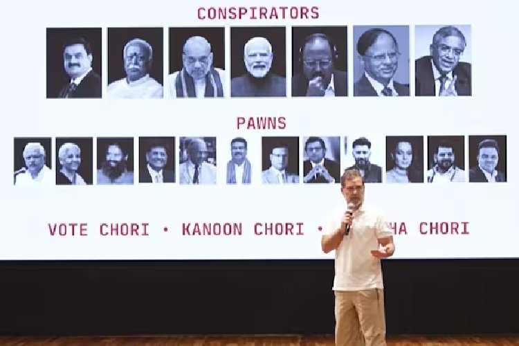 राहुल गांधी का चुनाव आयोग और सरकार पर बड़ा हमला, कहा- चुनाव धांधली से हो रहे