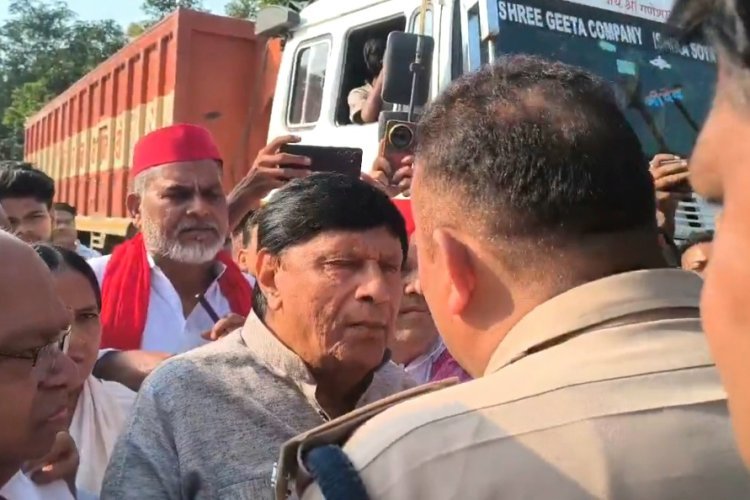 लिमिट में रहो... क्या करोगे तुम? हापुड़ में सीओ से भिड़े सपा सांसद रामजी लाल सुमन