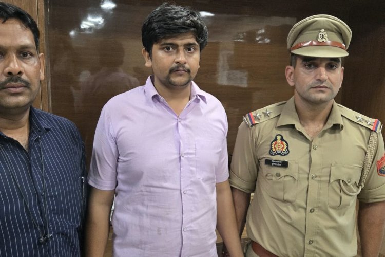 इश्क मिजाज चीनी मिल अधिकारी गिरफ्तार, मृतक दरोगा की फोटो लगाकर बनाई फर्जी इंस्ट्राग्राम आईडी